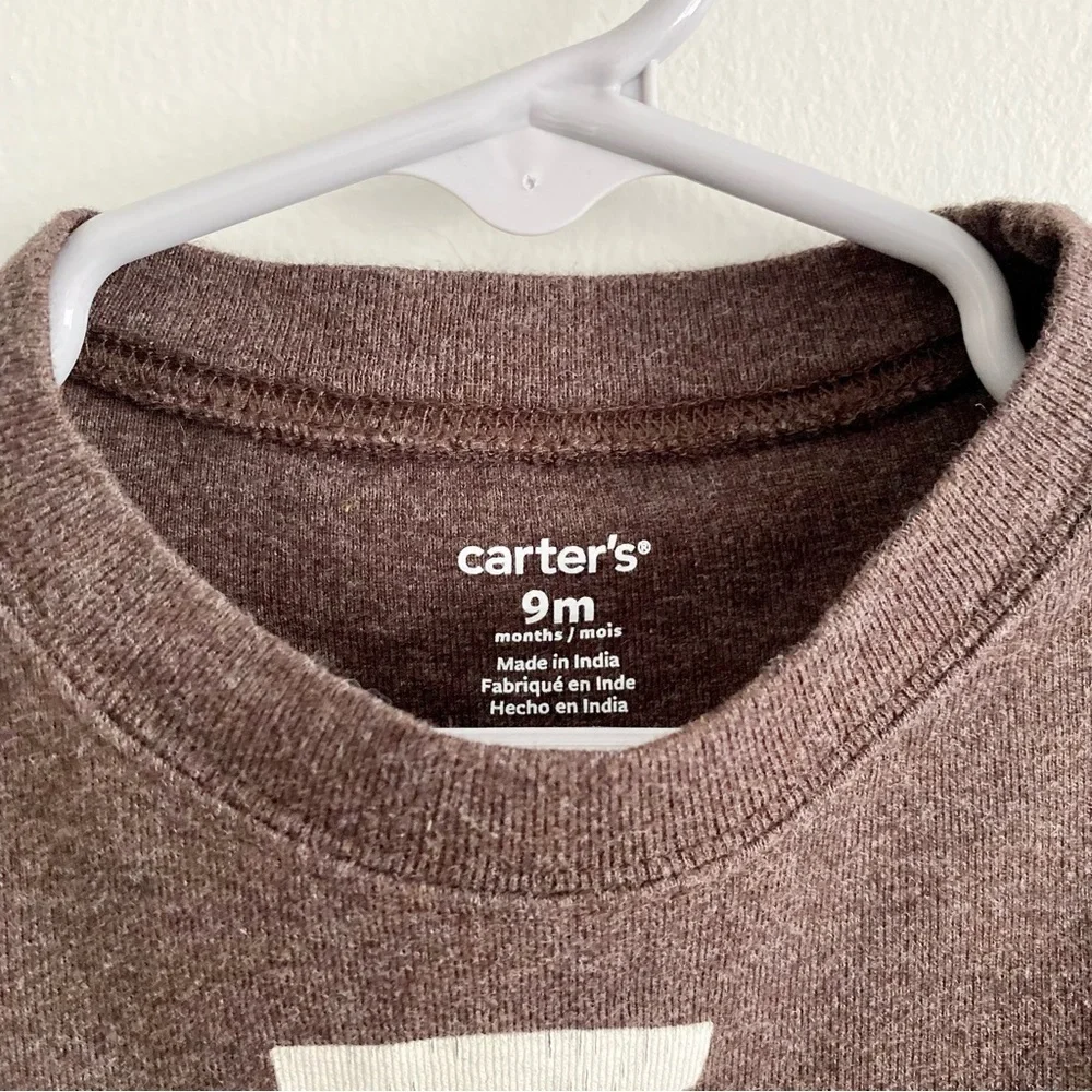 Carter’s Football Bodysuits Size 9 Months